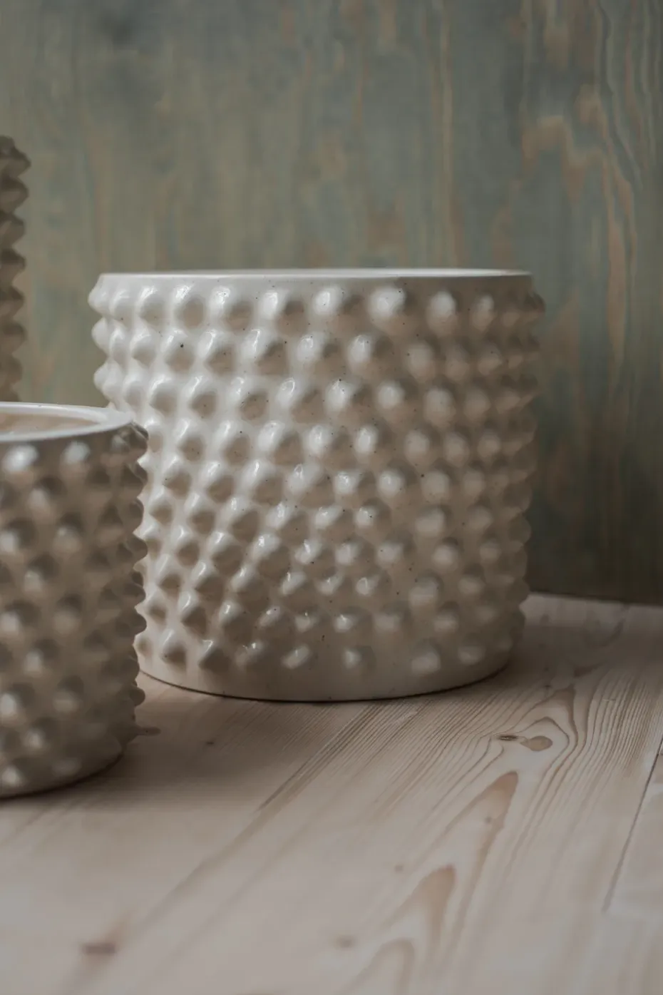 Maceta Cloudy vanilla, Medium Ø30 cm