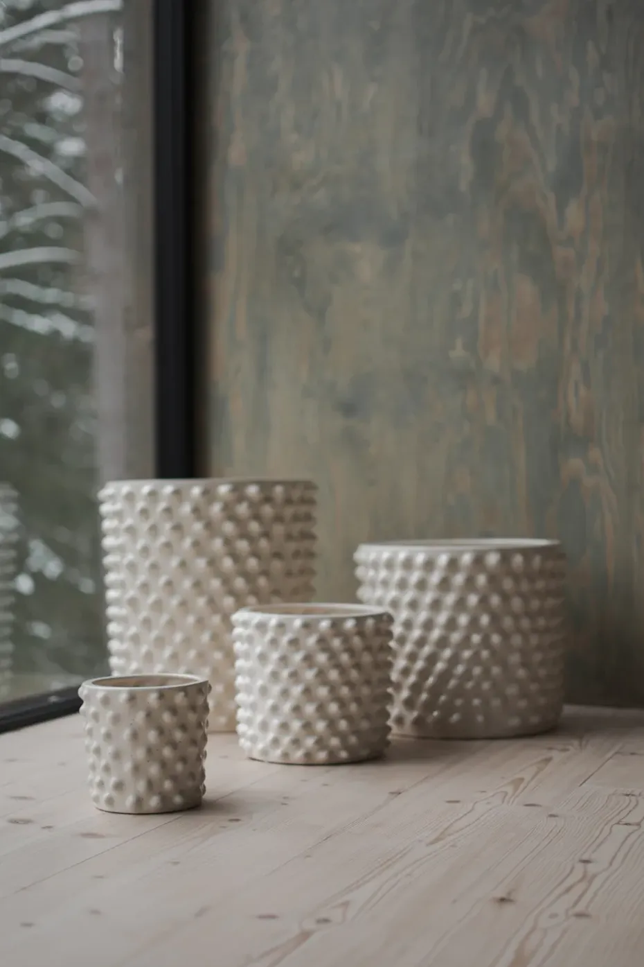 Maceta Cloudy vanilla, Small Ø21 cm