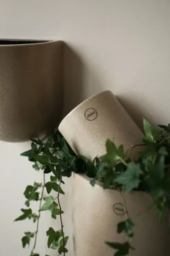 Maceta colgante Cut beige, X-large 24 cm