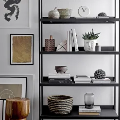 Maceta con cara Bloomingville 16,5x18 cm, blanco