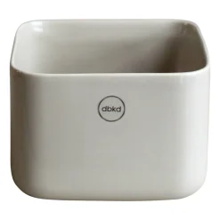 Maceta Cube plant bajo Ø13 cm, Shiny mole