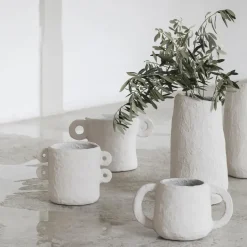 Maceta Earth Ø 14 cm, Beige