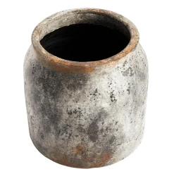 Maceta Echo Ø28 cm, óxido-gris