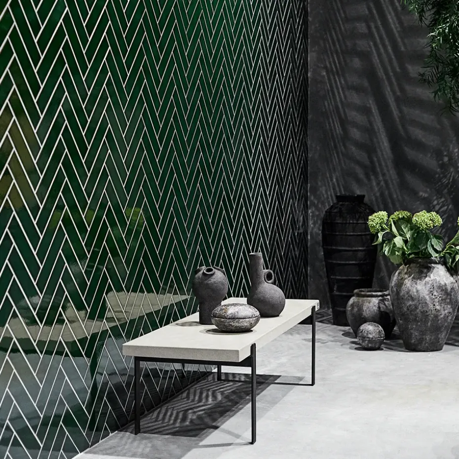 Maceta Echo h50 cm Ø37 cm, óxido-gris