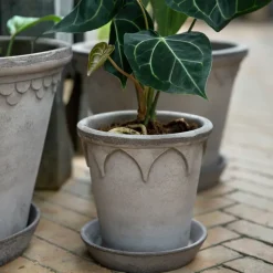 Maceta Elizabeth Ø16 cm, Grey
