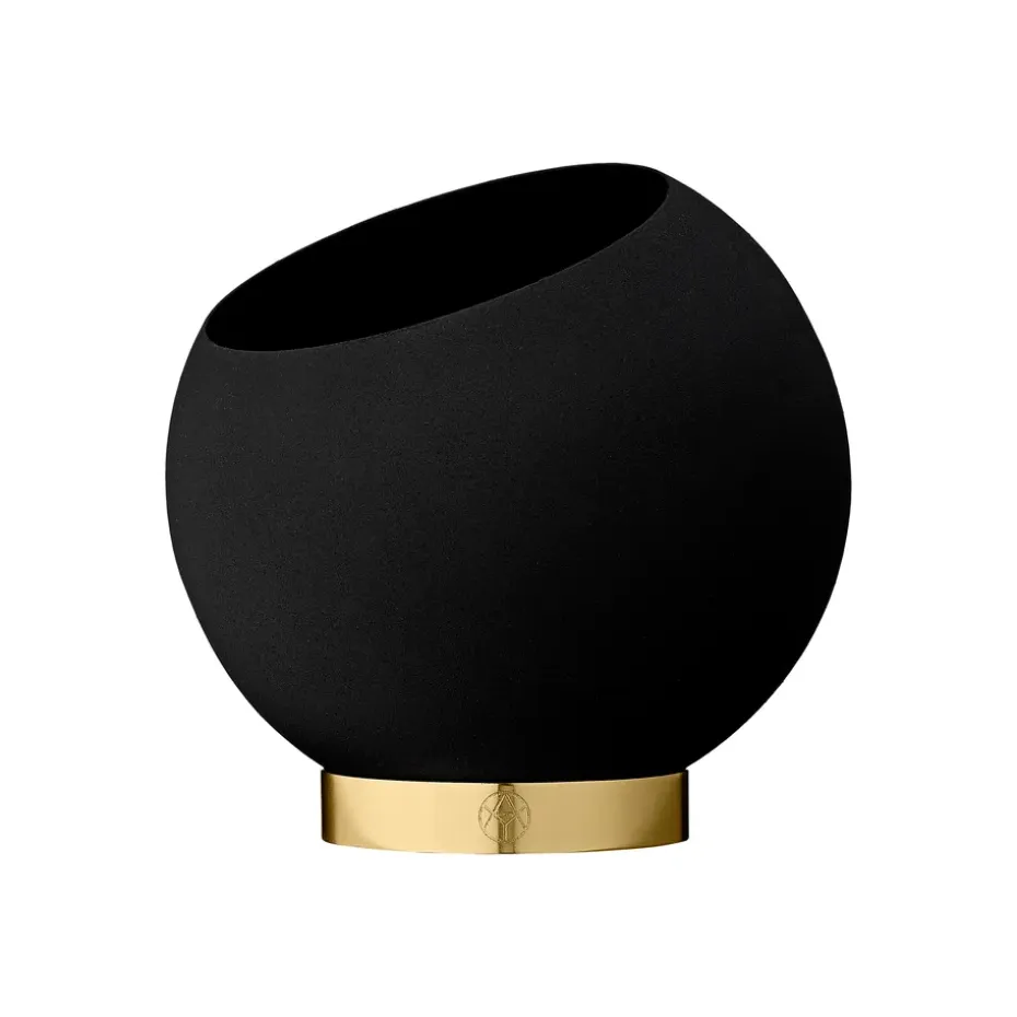 Maceta Globe Ø17 cm, Black