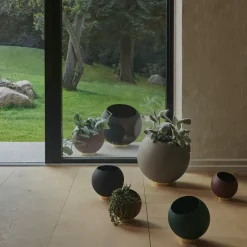 Maceta Globe Ø43 cm, Black