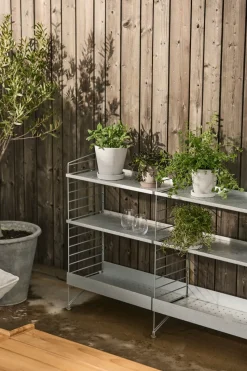 Maceta HAY Flowerpot with saucer L Ø17.5 cm, gris