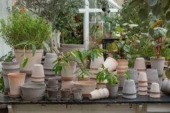 Maceta Helena Ø12 cm, gris