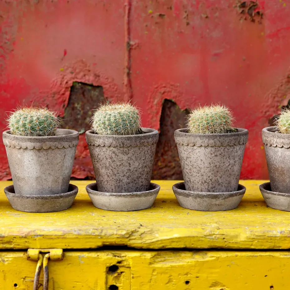 Maceta Helena Ø10 cm, gris