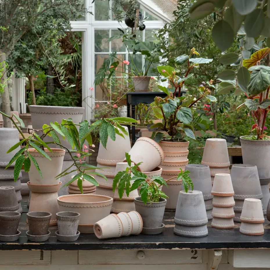 Maceta Helena Ø16 cm, gris