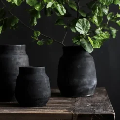 Maceta Hero L Ø15 cm, negro