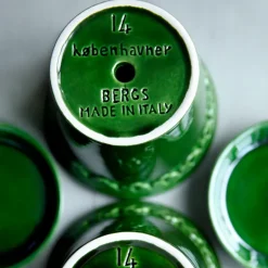 Maceta Københavner esmaltada Ø18 cm, verde