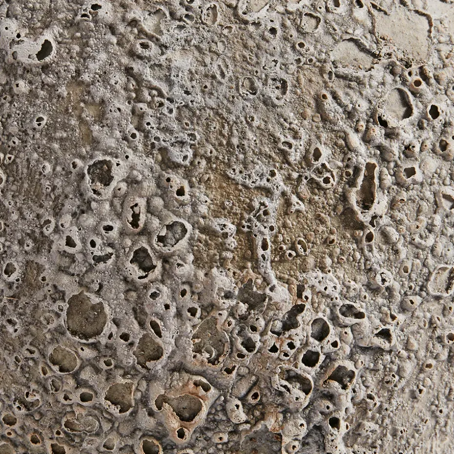 Maceta Luna h25 cm Ø29 cm, gris