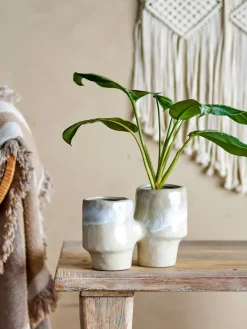 Maceta Maiak 23x16x11 cm, Brown