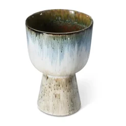 Maceta retro Ø16,5 cm, Glacier