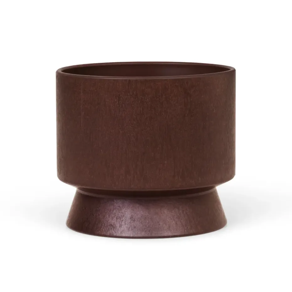 Maceta Ro Ø12 cm, Bordeaux