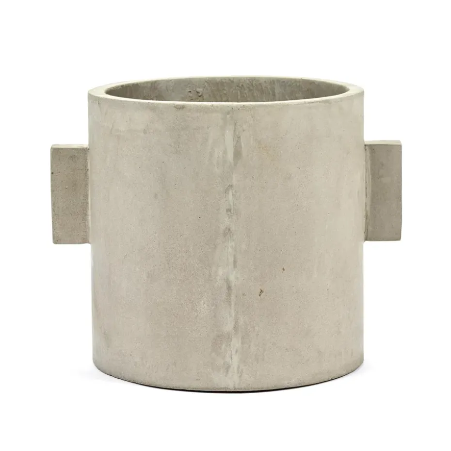 Maceta Rond Ø25 cm, Natural