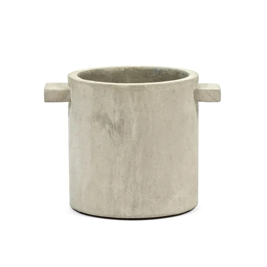 Maceta Rond Ø15 cm, Natural