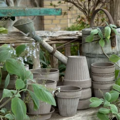 Maceta Simona Ø18 cm, gris