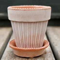 Maceta Simona 16 cm, Rosa