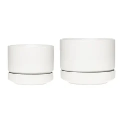 Maceta SN Ø16 cm, Blanco mate