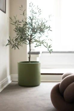 Maceta Solid green, XL, Ø40 cm