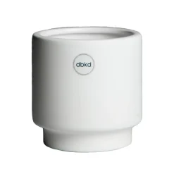 Maceta Solid white, Pequeña ø10 cm