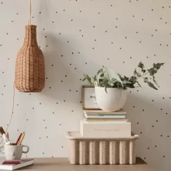 Maceta Speckle Ø30 cm, Off white