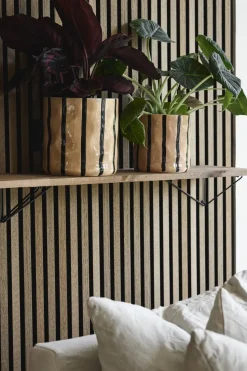 Maceta Thrive Ø20 cm, Beige-negro