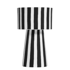 Maceta Toppu Ø15 cm, negro-blanco