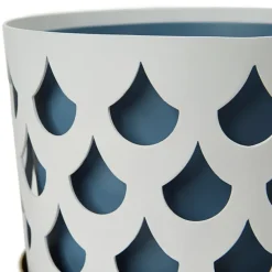 Maceta Trio drop, grande Ø28 cm, blanco