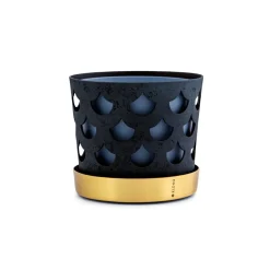 Maceta Trio drop, pequeña Ø12 cm, azul