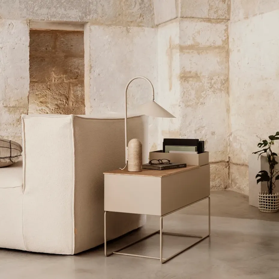 Macetero Ferm Living grande, Cashmere