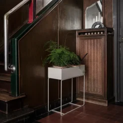 Macetero Plant Box ferm LIVING, gris