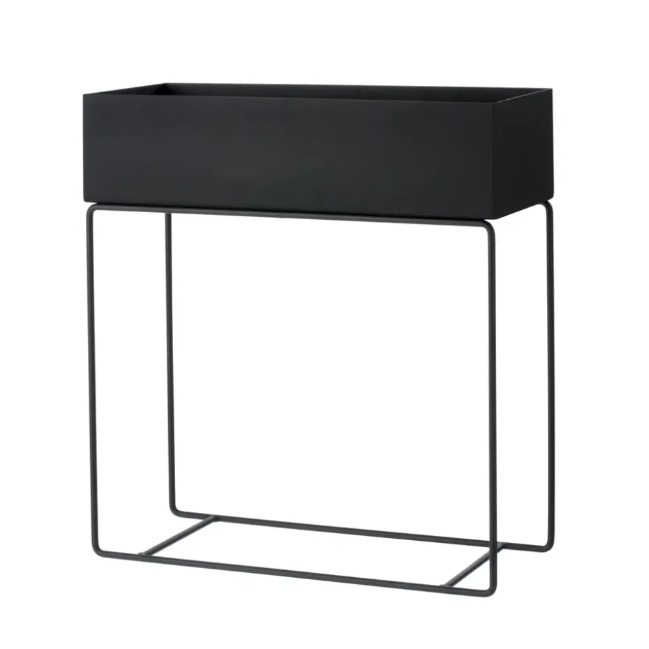 Macetero Plant Box ferm LIVING, negro
