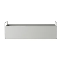 Macetero Plant Box S, gris claro