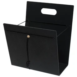 Magazine Holder Hippo M, Black-anthracite