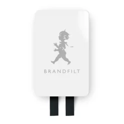 Manta ignífuga Solstickan 16x2,7x25 cm, Blanco alto brillo