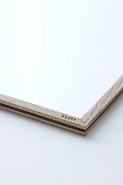Marco de roble Moebe 40x50 cm, Transparent, Wood, Black
