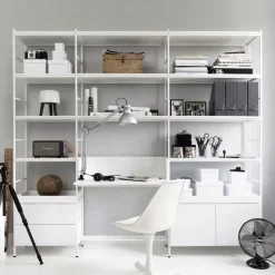 Módulo de cajón Molto 560, Blanco, incl. marco de metal blanco