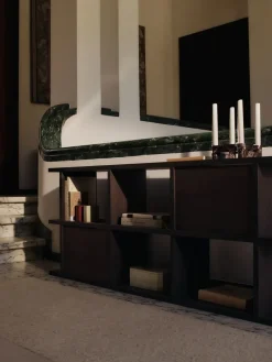 Módulo de estantería de armario Kona, Dark Stained