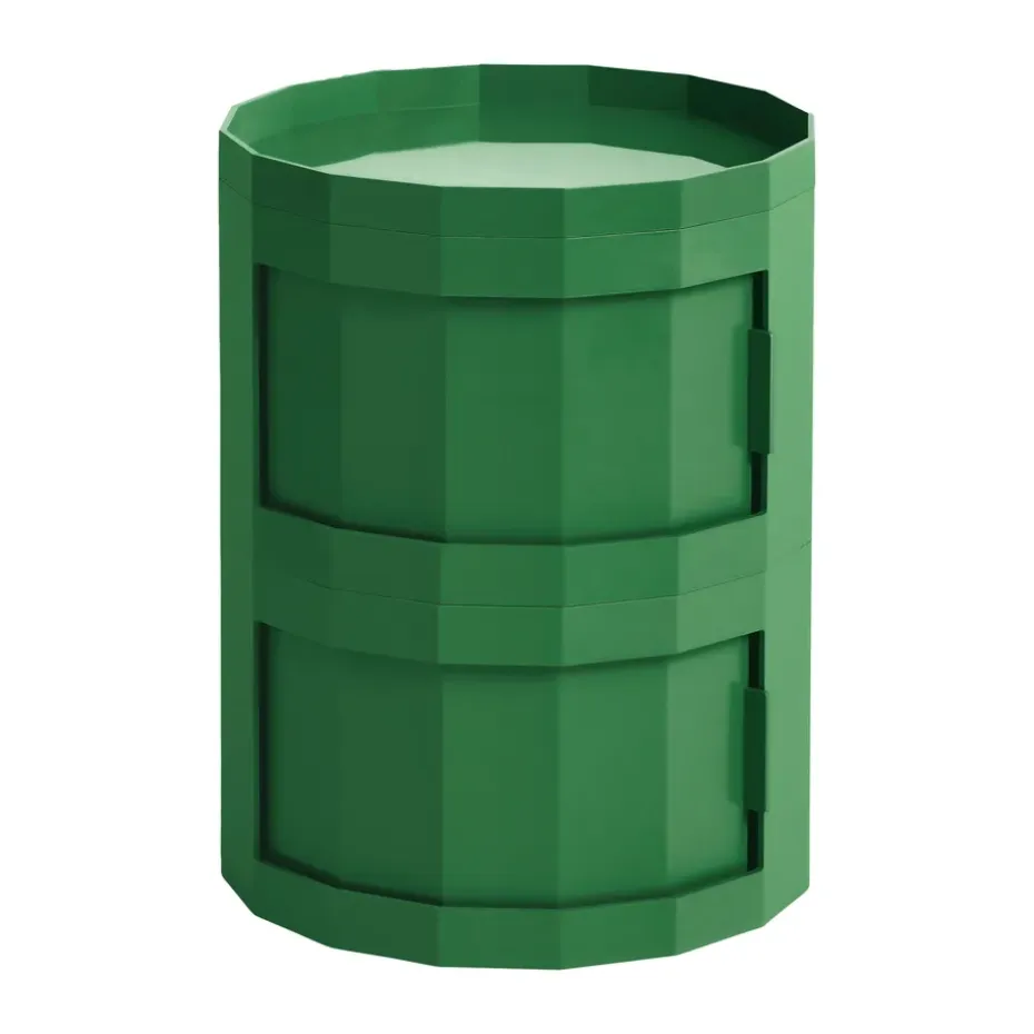 Mesa auxiliar Facet Cabinet 20, Spinach green