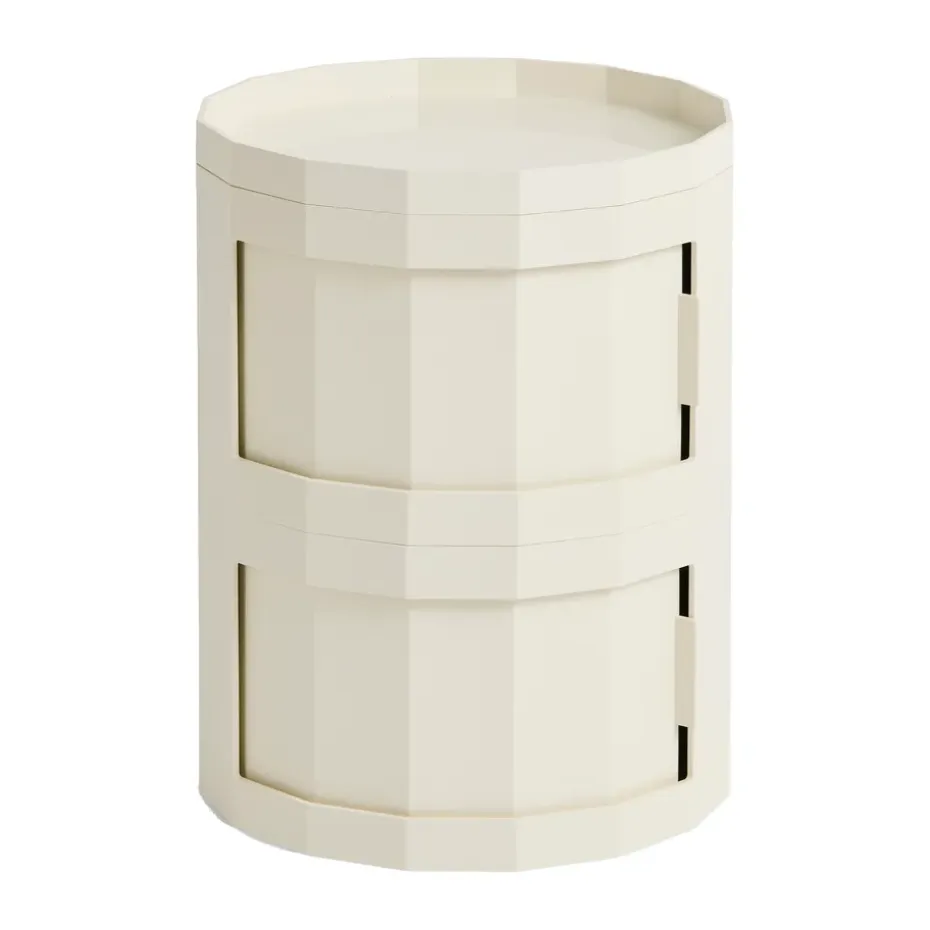 Mesa auxiliar Facet Cabinet 20, Eggshell