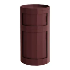 Mesa auxiliar Facet Cabinet 110 , Burgundy