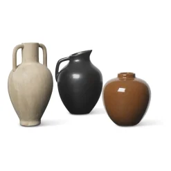 Mini jarrón Ary mediano, Charcoal