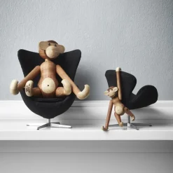 Mono mini Kay Bojesen, Teca-madera de limba