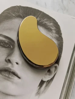 Objeto decorativo Tears of joy 2 piezas, Dorado