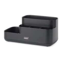 Organizador de baño Easystore 24,8 cm, Negro