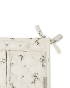 Organizador de cama acolchado satin Bluebell, 18x43 cm